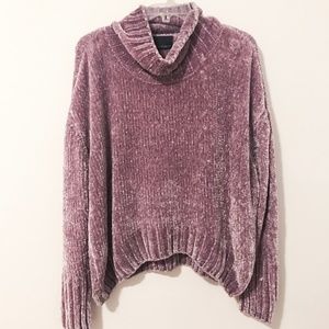 Lavender Chenille Sweater